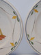 Delcampe - *2 ASSIETTES FAIENCERIE De PORNIC XXe LE REMOULEUR & PAYSANNE Avec PANIER  E - Pornic (FRA)