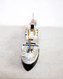 Delcampe - " AL " – 179A CORINTHIC – BATEAU NAVIRE PAQUEBOT - MINIATURE PLOMB - ECH: 1/1250 - MODELE REDUIT NAVAL (2811.50) - Barcos