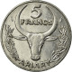 Monnaie, Madagascar, 5 Francs, Ariary, 1989, Paris, TTB, Stainless Steel, KM:10 - Madagascar