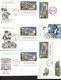 UX151 8 Postal Cards FDC 1990 - 1981-00