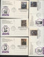 UX200-219 CIVIL WAR Set Of 20 Postal Cards FDC Artmaster 1995 - 1981-00