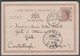 1893. HONG KONG. VICTORIA 3 CENTS UNION POSTALE UNIVERSELLE POSTCARD. To Galata, Constantinople, Turque Wr... - JF412615 - Entiers Postaux