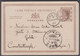 1893. HONG KONG. VICTORIA 3 CENTS UNION POSTALE UNIVERSELLE POSTCARD. To Galata, Constantinople, Turque Wr... - JF412615 - Interi Postali