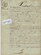 VP21.166 - AULNAY - Acte De 1830 - Vente De Terre & Vigne Sise à LES EDUTS & NERE Par Mr BERTRAND à Mr BARBAUD - Manuscrits