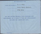 1957. HONG KONG. AEROGRAMME Elizabeth FIFTY CENTS To USA From HONG KONG 1 AP 57. - JF427143 - Postwaardestukken