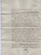 VP21.171 - NERE - Acte De 1828 - Vente D'un Petit Jardin Sise à NERE Par Mr NEAU Ancien Lt D'Infanterie à Mr GEOFFROY - Manuscrits