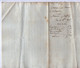 VP21.174 - NERE - Acte De 1826 - Traité Entre Mrs François COLLINET & François GEOFFROY - Manuscrits