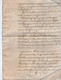 VP21.175 - NERE - Acte De 1826 - Vente De Terre Sise à NERE Par Mr MICHEAU à Mr GEOFFROY - Manuscrits