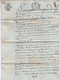 VP21.177 - NERE - Acte De 1822 - Vente De Terre Sise à NERE Par Mr GROUSSEAU à Mr GEOFFROY - Manuscrits