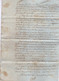 VP21.180 - NERE - Acte De 1821 - Vente De Terre Sise à NERE Par Mr ROZIER à Mr & Mme GEOFFROY - Manuscrits