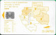 Gabon - OPT (Chip) - Map Of Gabon (Orange) - SC7, Cn. 00641437 On Orange Stripe, 25Units, Used - Gabun