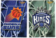 2 Cartes  Club Basket Ball *  N;171 Phoenix Suns & 173 Sacramento Kings * Fleer 1996/1997 - Pallacanestro