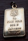 PENDENTIF CMIS IMITATION 5G. FINE GOLD 999.9 JOHNSON MELTER ASSAYER +/-13/22MM POIDS 2.2GR - Hangers