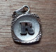 PENDENTIF R ARGENT A800 POINçON A/X/Y A IDENTIFIER 16/16MM 3.4GR - Colgantes