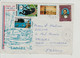 Polynésie Française Sur Lettre  N° 99+101+104+ PA N°120  Papeete Pour Valberg  Guillaume  Alpes -Maritimes 1976 - Brieven En Documenten