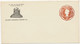 GB 1968 QEII 2d Kastanienbraun Ungebrauchter Ganzsachenumschlag (ALLIANCE ASSURANCE COMPANY Ltd. = ALLIANZ VERSICHERUNG) - Covers & Documents