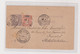 PORTUGAL FUNCHAL  MADEIRA 1899 Answer Postal Stationery Sent From Paris France RRR - Funchal