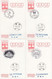 China, Republic Of Selection Of 15 Pre-Stamped Postal Cards Commemorative Cancels - Ganzsachen