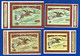 1237.EGYPT.4 OLD(CIRCA 1905) DIMITRINO CIGARETTE PACKETS PROMOTION SAMPLES,1st. LIGHT FAULTS - Boites à Tabac Vides