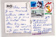 Timbres , Stamps   " Avion : Boeing 737 , Animaux : Chien Husky , Poussin " Sur Cp , Carte , Postcard Du 18/09/01 - Cartas & Documentos