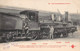 ¤¤  -  Chemin De Fer  -  Les Locomotives  -  Machine N° 386 Du PO  -  Cheminots      -   ¤¤ - Trains