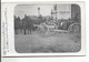 Carte Photo Artillerie Se Met En Batterie Place De L'Etoile 1909 Pour L'arrivée Du Roi D'Italie Dos Simple Voyagée 1909 - Matériel