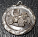 BELGIQUE LIEGE TAVERNE SAINT-PAUL RUE SAINT-PAUL ANCIENNE MEDAILLE VIEILLE VOITURE 1892 40MM 18.2 GR ECRITURE VISIBLE - Profesionales / De Sociedad