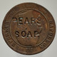 France Napoleon III "PEARS SOAP" 10 Centimes 1861-K  Cuivre (Copper) - Professionnels/De Société