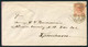 Denmark 4sk (large Oval Type) 181 Numeral (Railway) Cover - Copenhagen - Storia Postale