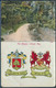Wales, Colwyn Bay, The Dingle / Coat Of Arms - Denbighshire