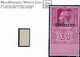 GB Revenues George V Keytype £3 Claret Unappropriated Die, Perforated Proof With Type 24 CANCELLED Mint - Revenue Stamps