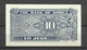 BILLETE DE KOREA DEL SUR DE 10 JEON DE 1962 - SIN CIRCULAR - Korea, South