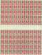 Chine 1937 - "KOUANG TCHEOU"-Bureau Français - Timbres Neufs. Yv. Nº 98. Feuille De 100................ (EB) DC.11344 - Altri & Non Classificati