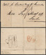 1848,(18.10) STRAITS SETTLEMENTS COVER FROM MANILA, PHILIPPINES TO LONDON - VERY RARE TRANSIT THROUGH SINGAPORE - Straits Settlements