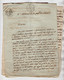 VP21.192 - SAINT PEY DE CASTETS 1817 - Plan & Lettre De Mr J.P COURNAUD De FONTBOURGADE à Mr Le Sous Préfet De LIBOURNE - Manuscrits