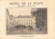 Dépliant Publicitaire Hôtel De La Poste à Beaune (Côte D'Or) V. Chevillot, Propriétaire - Photos Et Plan - Reclame