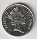 FIJI 2000: 10 Cents, KM 52a - Fidschi