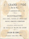 Chromo Au Grand Condé, Saint-Germain-en-Laye, Nouveautés (Robes, Soiries) Série Métiers: La Mécanique - Autres & Non Classés
