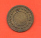 Italia 10 Centesimi Gettone Necessità Monetale XIX° Secolo 10 Cents Token Coin Bronze - Noodgeld