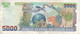 BILLETE DE COSTA RICA DE 5000 COLONES AÑO 2005 SERIE C CALIDAD MBC (VF) (BANKNOTE) - Costa Rica