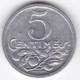 06 Alpes Maritimes Chambre De Commerce  De Nice 5 Centimes 1920, En Aluminium - Notgeld