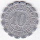 Région Provençale, Chambre De Commerce 10 Centimes 1921, En Aluminium - Monetari / Di Necessità
