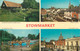 Postcard Uk England Stowmarket Multi View 1977 - Ipswich