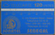 Senegal - Sonatel - L&G - 012A - Blue & Silver, 120Units, Used - Senegal