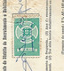 Portugal Timbre Fiscal Liga Dos Combatentes 50$ Viseu 1977 Revenue Stamp Militar Exemption - Covers & Documents