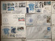 LOT Env. 119  ENVELOPPES TAAF TERRES AUSTRALES TERRE ADELIE DUMONT D'URVILLE EXPEDITIONS POLAIRES FDC + + + + + + - Lots & Serien