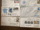 Delcampe - LOT Env. 119  ENVELOPPES TAAF TERRES AUSTRALES TERRE ADELIE DUMONT D'URVILLE EXPEDITIONS POLAIRES FDC + + + + + + - Lots & Serien