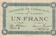 Billet De Nécessité - CHAMBRES DE COMMERCE De LONS - LE - SAUNIER  : UN FRANC - Sonstige – Asien