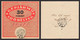 CAR VEHICLE AUTOMOBILE Fiscal Revenue Tax 1950 Hungary LABEL VIGNETTE 30 Ft 1952 KAPOSVÁR Postmark ​​​​​​​MBIK CAT. NO 5 - Steuermarken