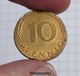 Fauté Error 10 Pfennig Allemagne Erreur De Flan 1979 - Prove & Riconi